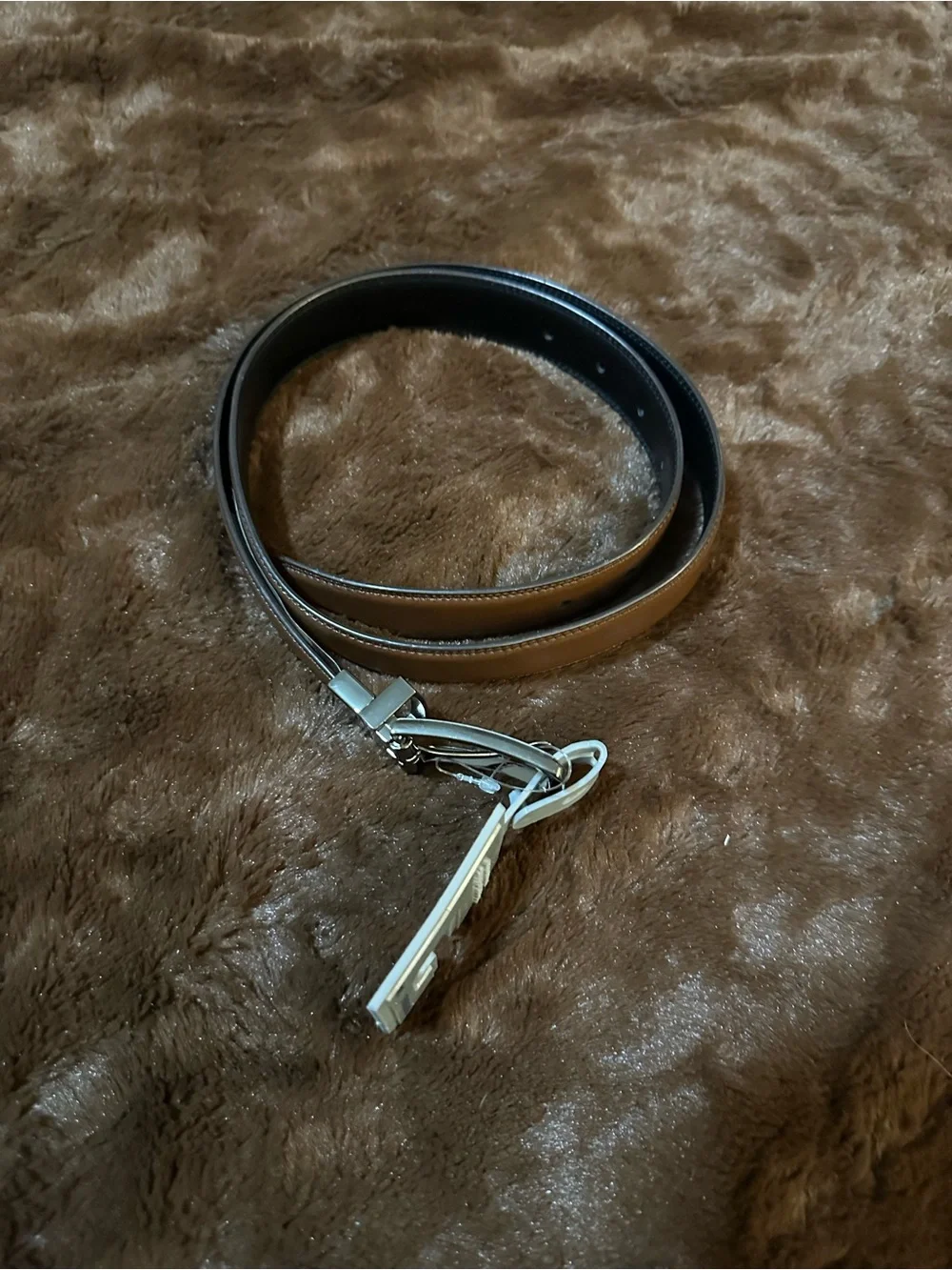 Perry Ellis Portfolio Reversible Belt
